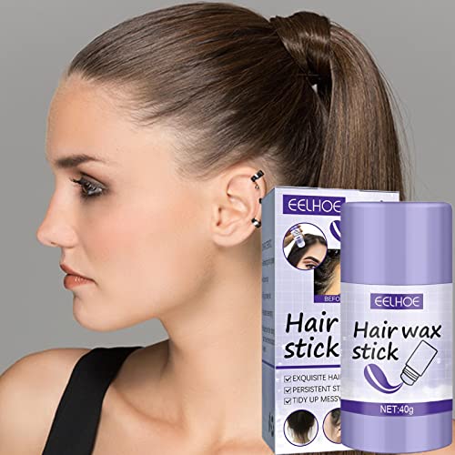Cera em bastão de cabelo | Stick de cera de cabelo macio e ível que cria textura - Stick de cera de