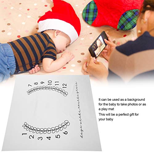 Maandelijkse speelmat Foto-schietbenodigdheden Pasgeboren babyfoto Contume voor babyjongen voor baby(100cm*120cm, Spike flower) - Afbeelding 8
