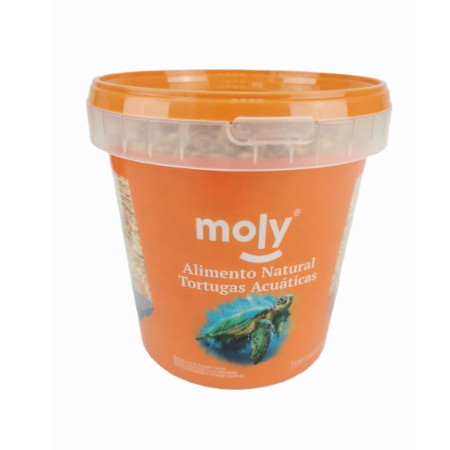 MOLY Gammarus Alimento para Tortugas de Agua 500 gr | Comida Tortugas 100% Pequeños Crustáceos Camarones | Rico en Proteínas y Fósforo