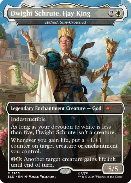 Magic the Gathering Secret Lair x The Office: Dwight's Destiny