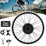 ▶ 【Kit de conversion étanche professionnel】 Le dispositif de modification de vélo comble les lacunes du mouvement lent des vélos traditionnels et donne aux vélos la possibilité d'une autre vitesse. Il convertit facilement votre vélo en vélo électriqu...