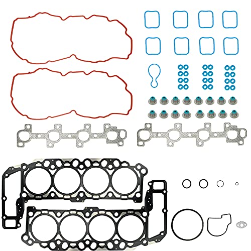 Image of HGS1101 MLS Cylinder Head Gasket Set Compatible with 2004-2007 Dodge Ram 1500 Durango 2007 Chrysler Aspen 06 07 Jeep Commander 2004-2007 Jeep Grand Cherokee 4.7L SOHC 16v