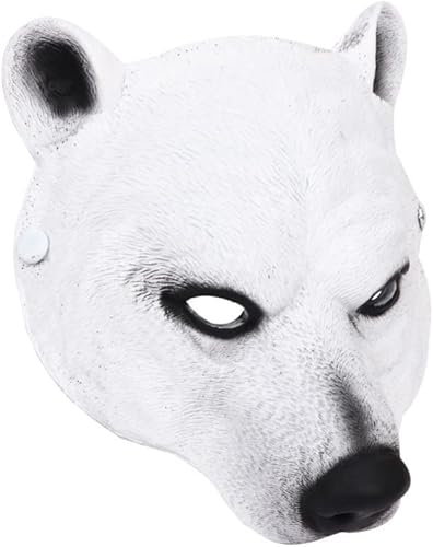 Miniatura 7 de Cara de oso realista de animal, oso, carnaval, cosplay, Halloween, fiesta de disfraces