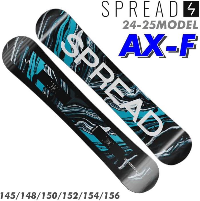 24-25 SPREAD AX-F CV 145cm グラトリ スノーボード SPREAD