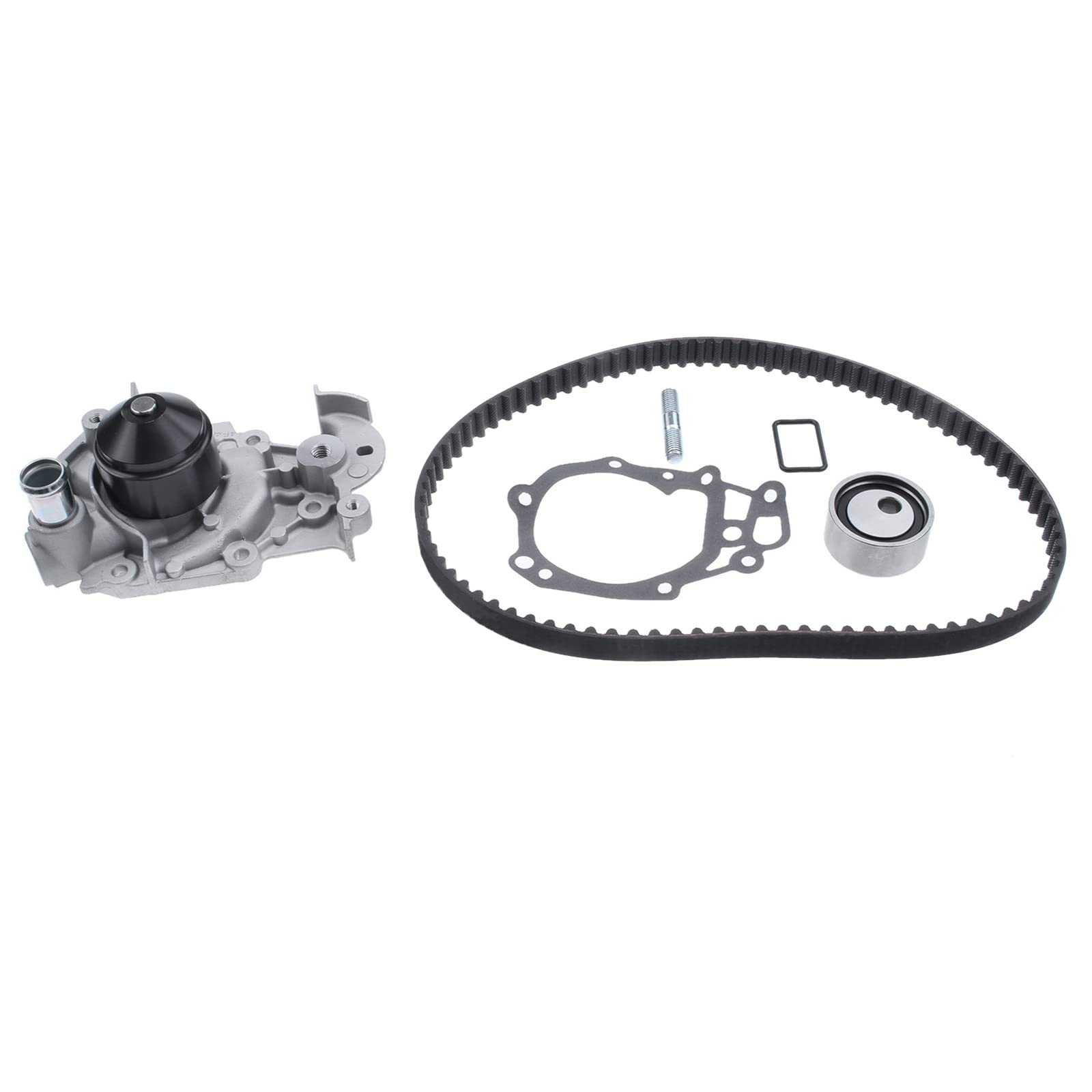 Frankberg Kit cinghia dentata Set cinghia dentata Compatibile con Twingo II CN0 1.2 Twingo I C06 1.2 KuFino atar Furgone X76 1.2 Kangoo KC0/1 1.2 Kangoo Express FC0/1 1.2 VKMS060102,K+15454XS-2