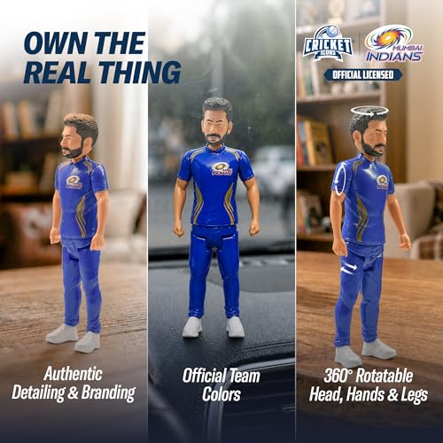 Image of Action Figure, 7 Inch Jasprit Bumrah, IPL Edition | 360 Rotatable Head, For Fans & Collectors