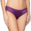 Amazon-Brand-Mae-Womens-Smooth-Microfiber-Bikini-Underwear-3-Pack Amazon Brand - Mae Women's Soft Microfiber Bikini Panty with Lace, 3 Pack,Deep Ocean/Charcoal Grey/Plum,Small