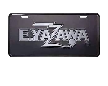 Amazon | ☆矢沢永吉☆ナンバープレート(ロゴ) マットブラック