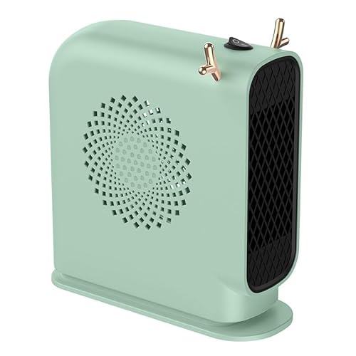 EDEDE Space Heater, Electric Heater Fans Portable Portable Desktop Low Consumption Heating For Home Office Hand Foot Warmer Machine For Winter 500W for Home Office Indoor Use(Groen) EDEDE Space Heater, Electric Heater Fans Portable Portable Desktop Low Consumption Heating For Home Office Hand Foot Warmer Machine For Winter 500W for Home Office Indoor Use(Groen)