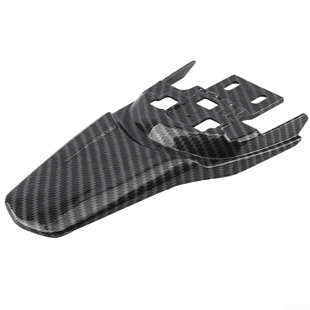 Sur Ron X Rear Fender Built from ABS with Carbon Fiber Visual Texture for Tutto Ebike Rear Use Cases