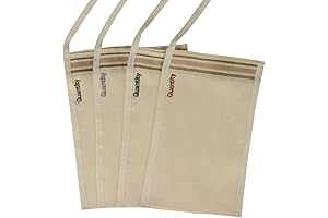 100% Floss Silk Exfoliating Mitt (4 pcs)