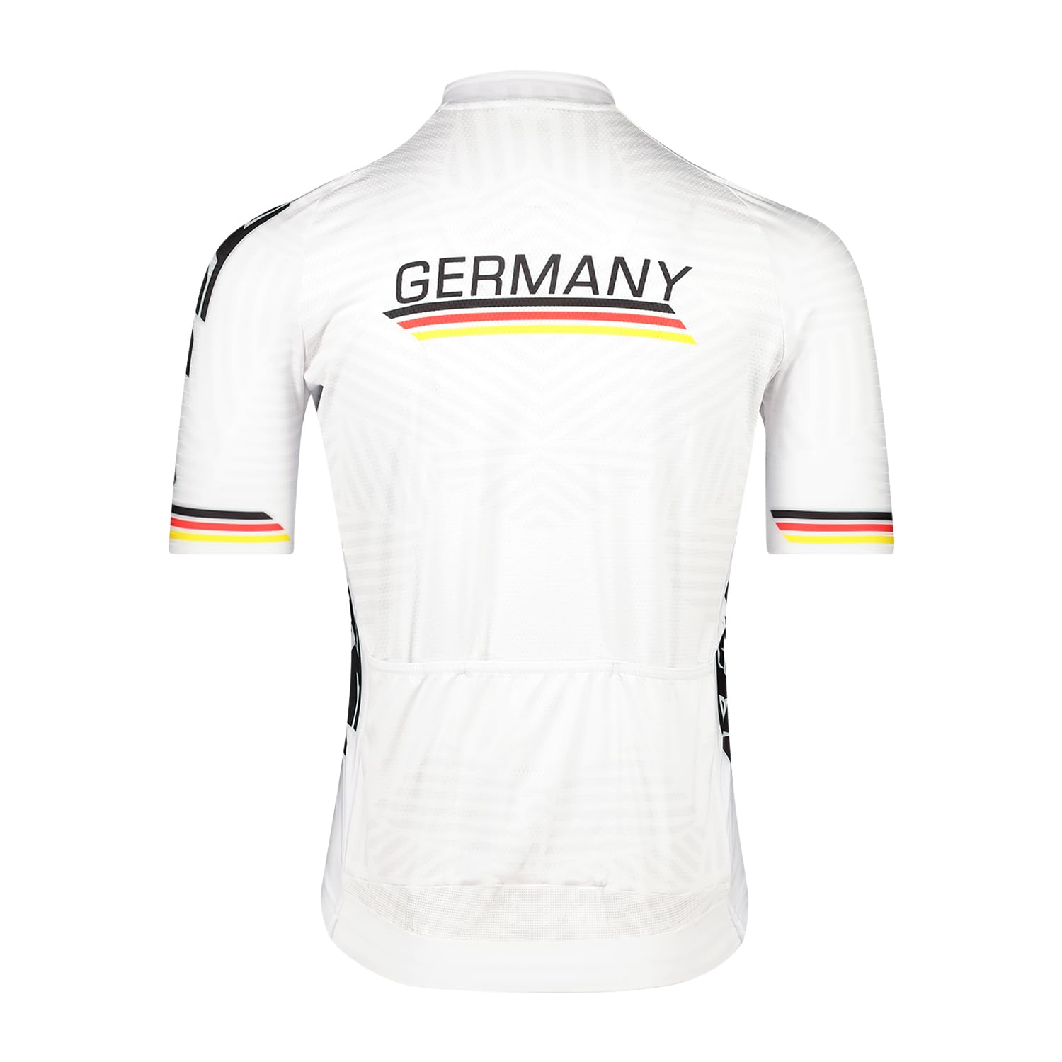 Bioracer Official German Cycling Icon Classic Radsporttrikot Sommer für Herren, Weiß Team Germany, Kurzarm, enganliegende Passform, Größe XS
