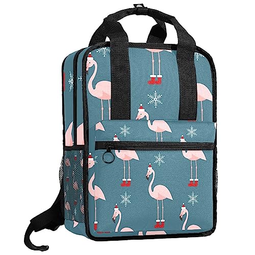 Sac à dos pour garçons motif flamant de Noël cadeau idéal