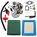 TOPREPAIR Carburetor for Intek 190cc 6.75HP 850 Series OHV Engine 215369 John Deere 020382 Pressure Washer Poulan Pro PRRT850 96092001301 Tiller Carb