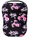 Premium Soft Floral Black Multi-Use Cover for Nursing and Carseat Canopy, Baby Car Seat, Breastfeeding Scarf, Shopping Cart - 4 in 1 Nursing Cover - Best Baby Shower Gift Set - Floral Black and Pink