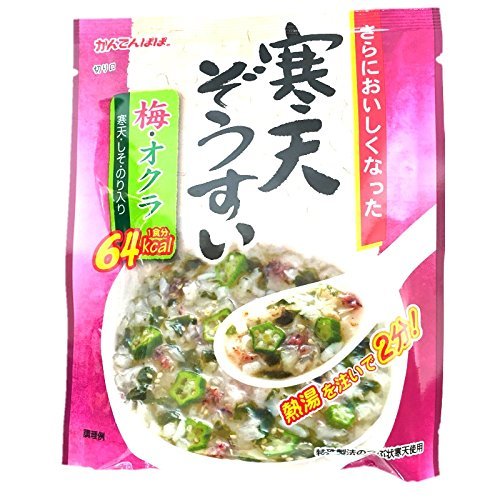 伊那食品工業 かんてんぱぱ 寒天ぞうすい 梅・オクラ