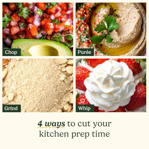 Image of Cuisinart Pixie Chopper Mini Food Processor | 220-240V |0.7L Bowl|2 Settings to Chop, Puree, Grind & Whip|Auto-Reversing SmartPower Blade|BladeLock System|Compact, Space-Saving Design|Dishwasher-Safe