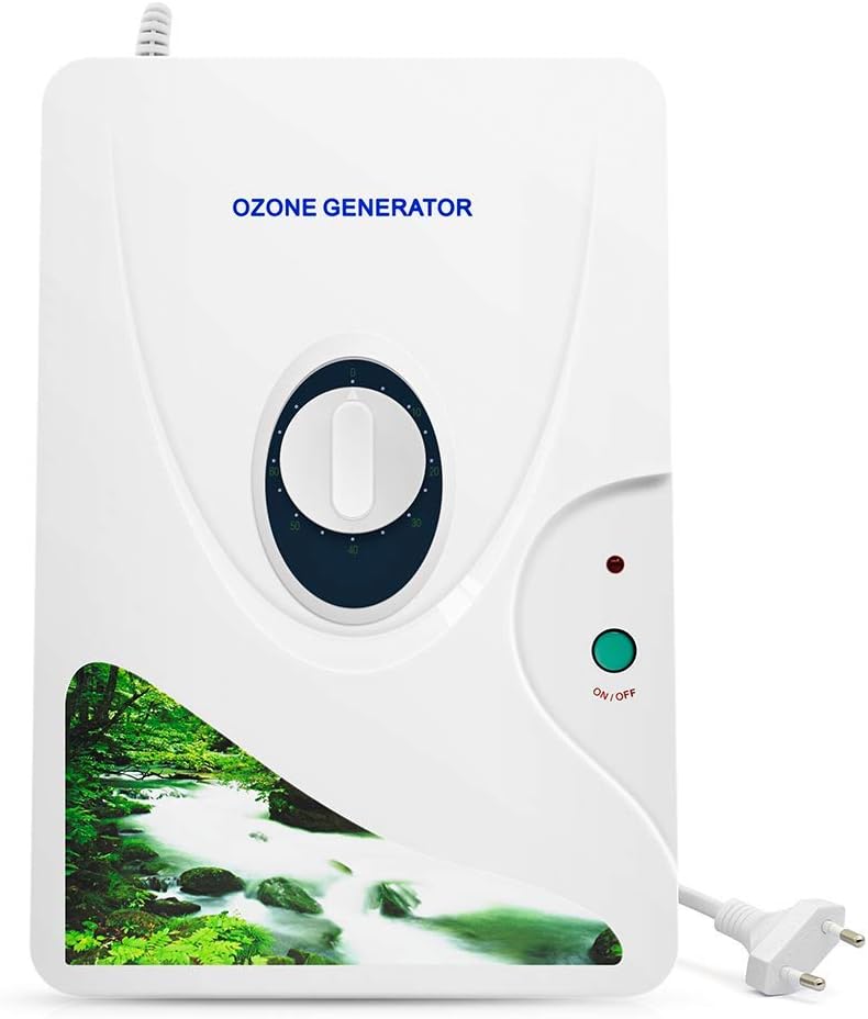TRUME Ozone Generator, 600 mg/h O3 Air Purifier Deodorizer and Sterilizer for Water, Food, Home and Office Using