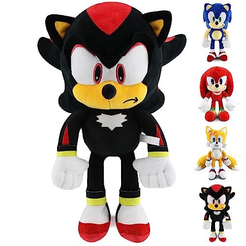 Juguetes de peluche para Hedgehog,12 pulgadas personajes de dibujos animados,Juguete de Peluche Suave para Sala de Estar,Oficina,Coche,Regalos navideños...