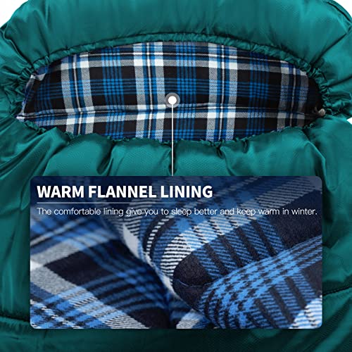 Wasserdichter Schlafsack Forceatt für -8°C bis 10°C