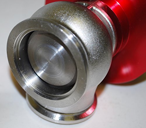 Emusa External 38Mm V-Band Wastegate Set Up At 14Psi (Red) #TOP5