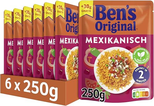 BEN'S ORIGINAL™ Express Mexikanisch 6x250g Promotion
