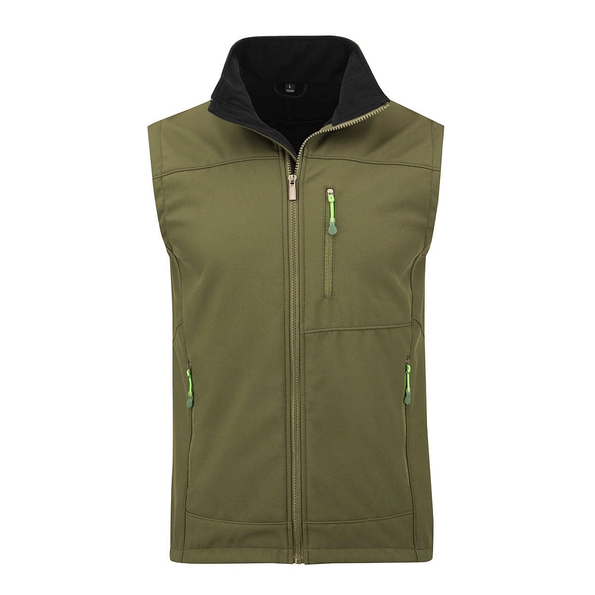 YOUTHUP Gilet da Ciclismo da Uomo Riflettente Leggero Antivento Gilet Bicicletta Sport Senza Maniche Giacca
