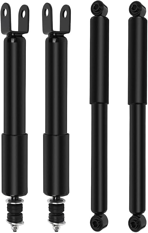 AUTOMUTO Front Rear Shocks Absorbers Fit for Chevy Avalanche 1500 2002-2006 | Shocks Absorbers Struts for Chevy Silverado 1500/for GMC Sierra 1500 99-07, for Chevy 1500/Tahoe/G-MC Yukon 00-06 344381