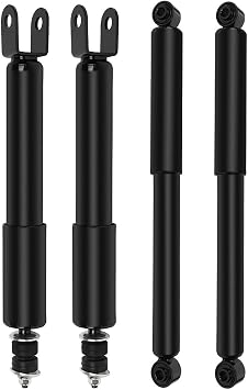 AUTOMUTO Front Rear Shocks Absorbers Fit for 2002-06 for Avalanche 1500,99-07 for Chevy Silverado 1500/for GMC Sierra 1500,00-06 C-hevy 1500/Tahoe/G-MC Yukon 344381