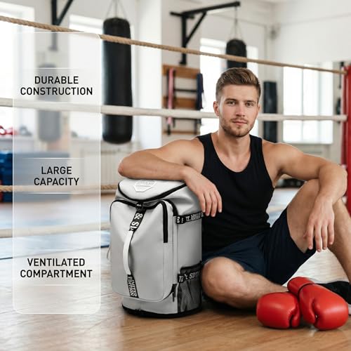 Image of SDTAME Gym Duffel Backpack with Shoe Pocket & Laptop Sleeve