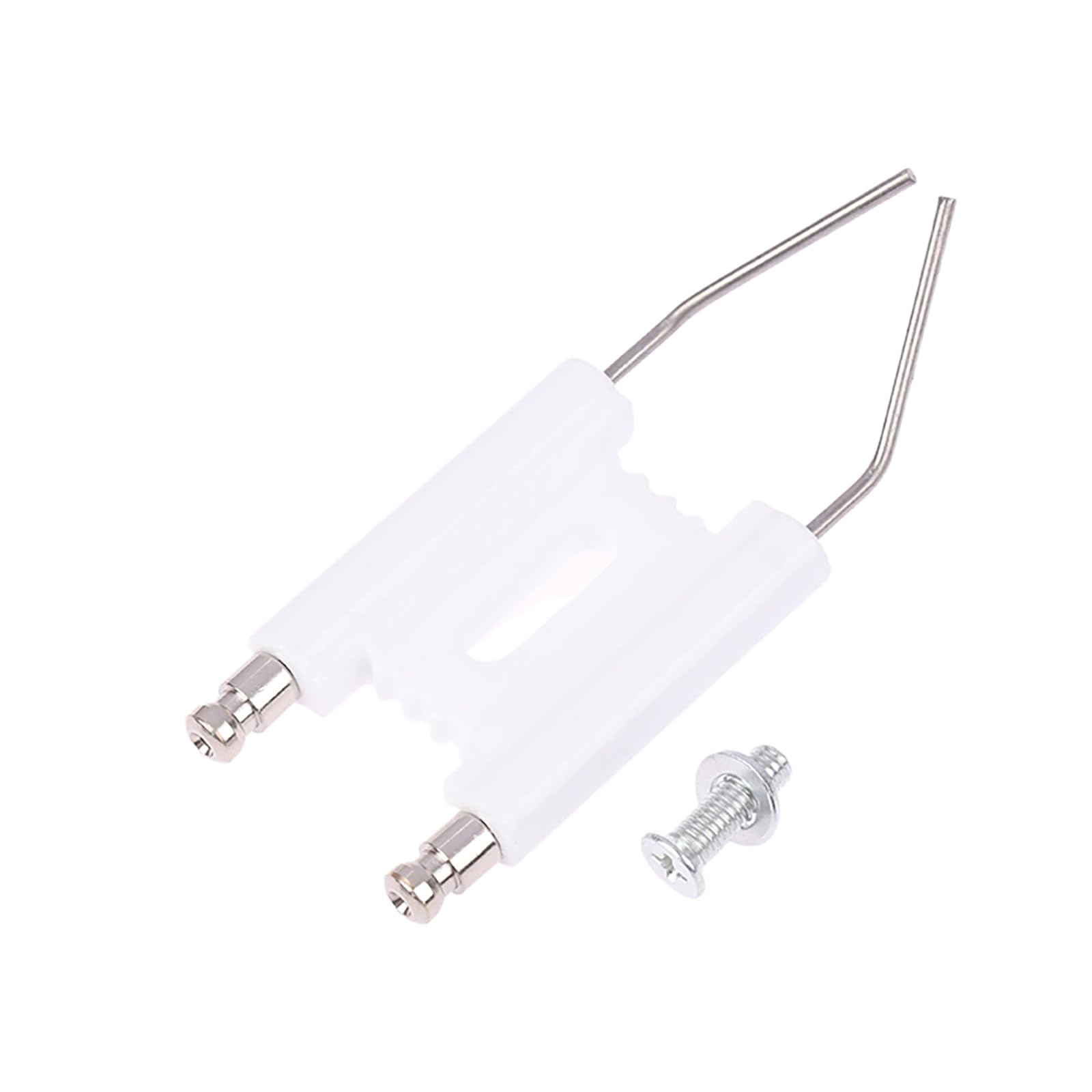 Muiltvoe One Color Universal H-Type Ignition Electrodes For Oil Burner Ceramic Electrode Ceramic Ignition Double Pin Siamese Ignition Pin