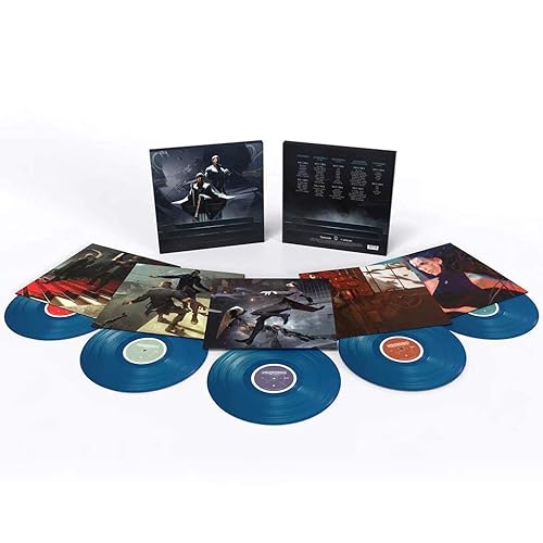 Dishonored The Soundtrack Collection - Exclusive Limited Edition Blue Opaque Colored 5x Vinyl LP Box Set