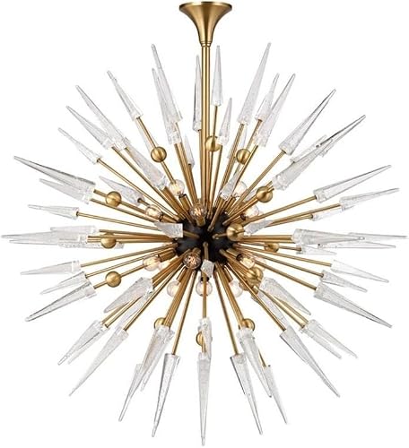 Hudson Valley Lighting Sparta 18-Light Chandelier | Aged Brass Finish | Made of 