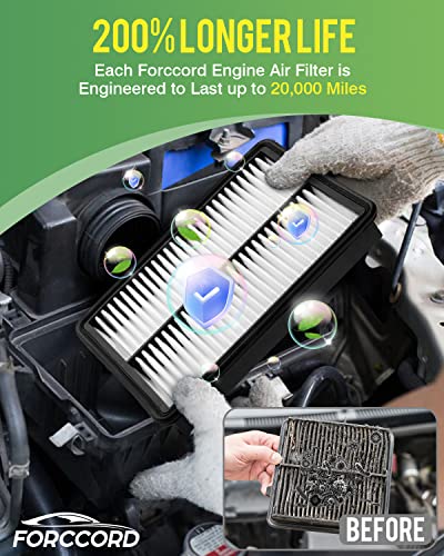 Image of Engine Air Filters for 2012-2018 Mazda 3, 2014-2021 Mazda 6 | for 2013-2025 Mazda CX5 Replace#CA11259, Engine Filter Replacement Car Accessories