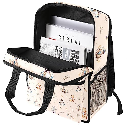 Sac à dos garçons multicolore animaux de la forêt 35.5 cm - 3