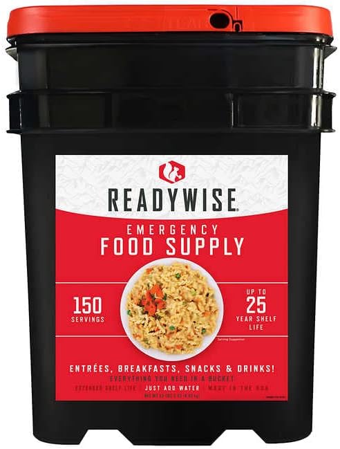 ReadyWise150 Serving Emergency Food Bucket