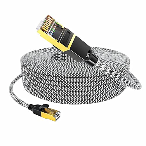 YSJJZRL 10m Nylon Braided CAT6 Ethernet Cable