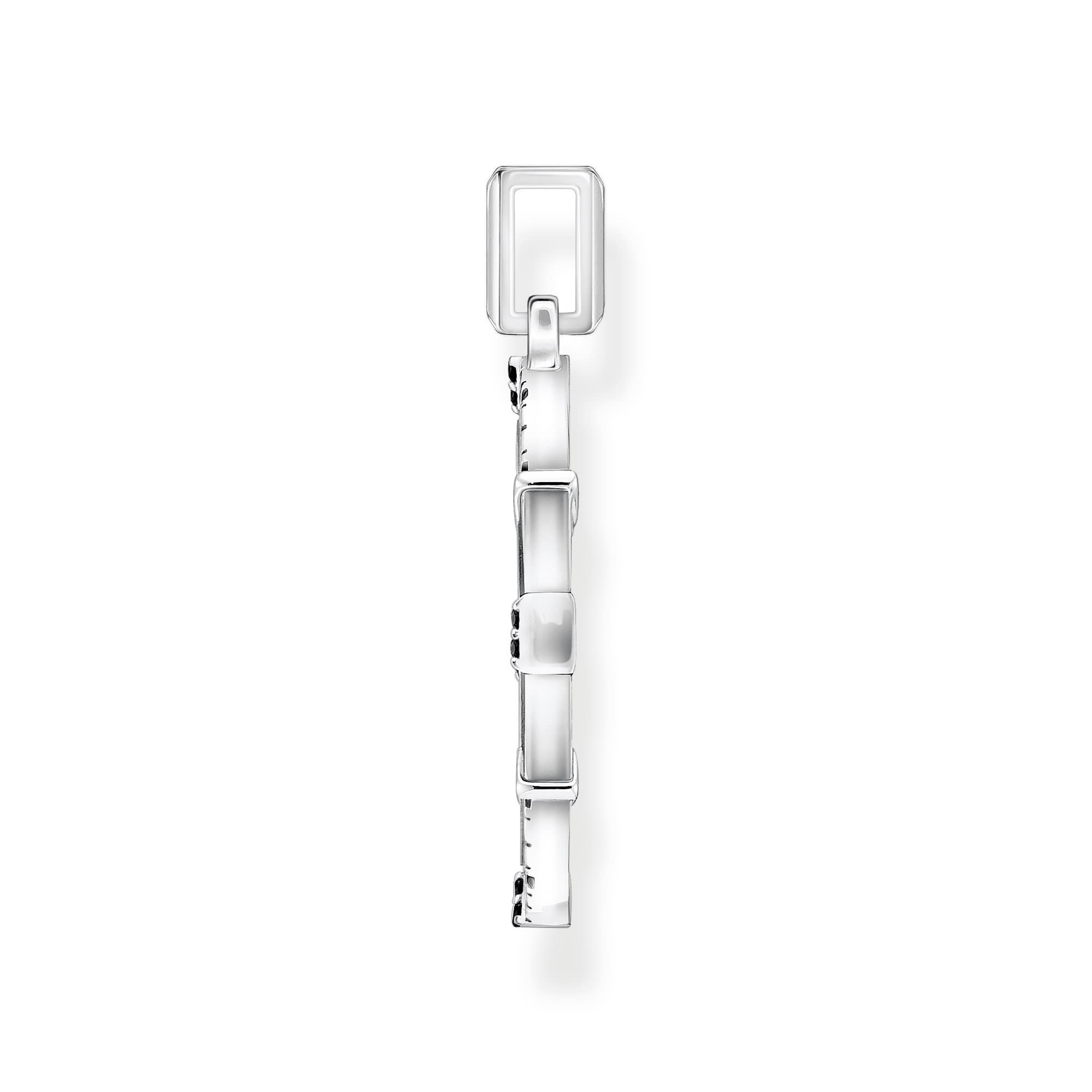 THOMAS SABO Anhänger Talisman Türkis und Tigerauge 925 Sterlingsilber, Geschwärzt