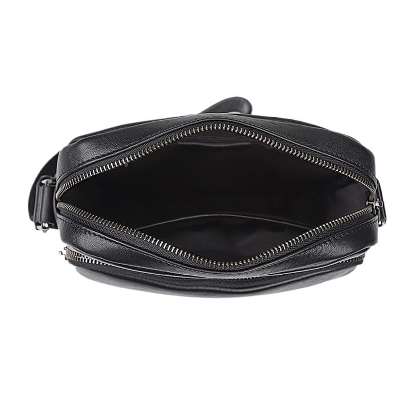 Crossbody Bag Large Capacity Top Layer Cowhide Messenger Bag Shoulder Bag2