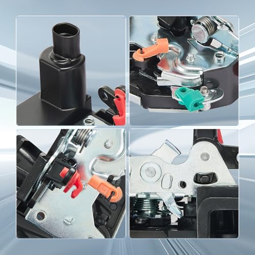 Image of 931-634 Front Left Driver Side Power Door Latch Compatible with Dodge Ram 1500 Ram2500 Ram3500 1994-2002, Door Lock Actuator w /Latch Assembly