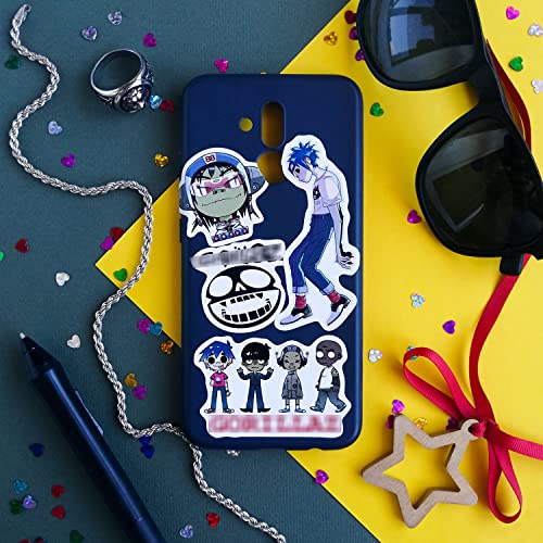 Image of 36Pcs Rock Band Stickers, Alternative Hip Hop Band Stickers, Guitar Decals, Merchandise, Music Emblems and Decals, Gifts for Women & Men