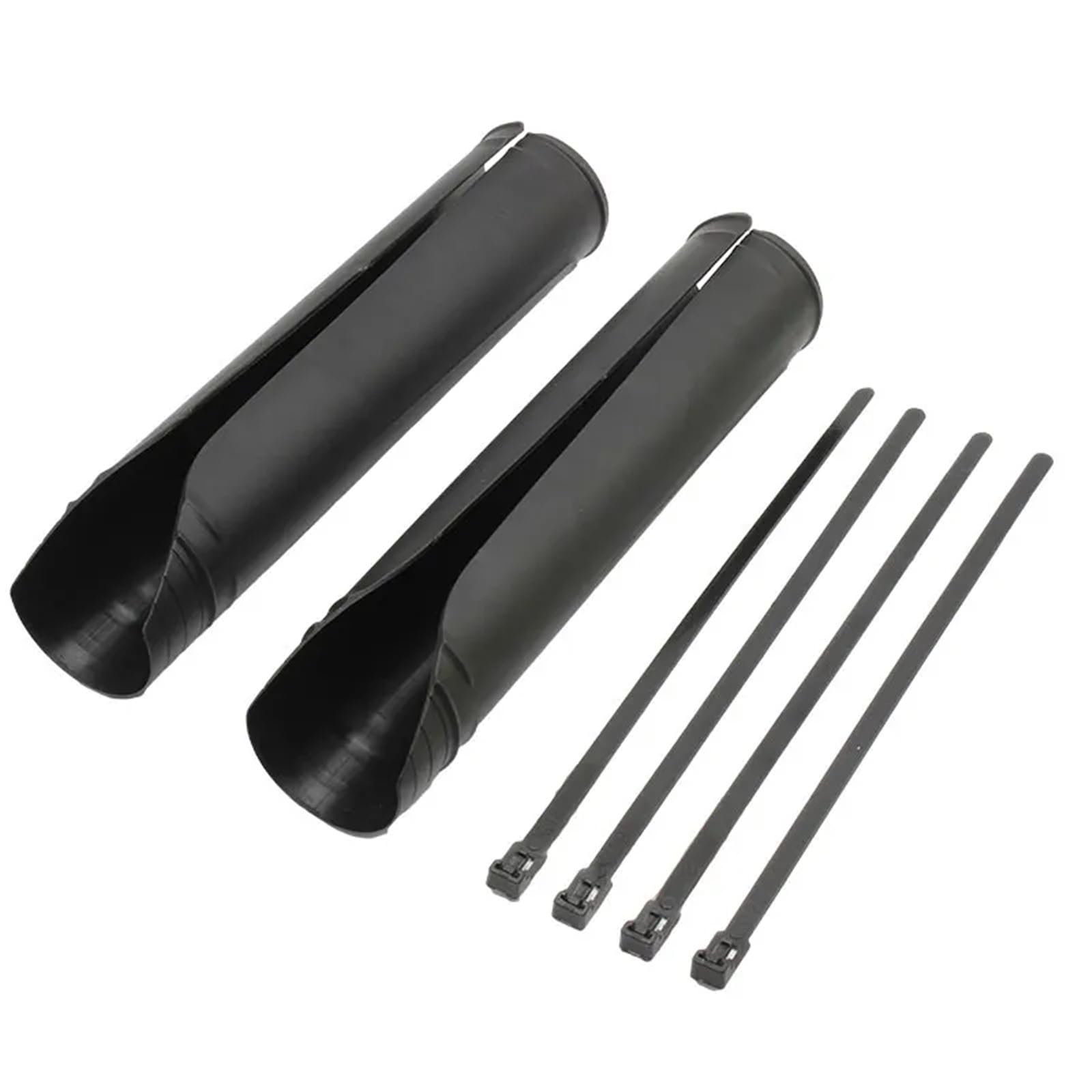 Polainas Horquilla Motocicleta KT-M estilo negro resistente 6