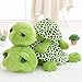 Bambola dagli occhi grandi, tartaruga nera, cuscino tartaruga, cuscino, grande bambola nera di peluche. Tartaruga, fornisce regali di compleanno e festa per gli amici 2 pezzi 20 cm 25 cm