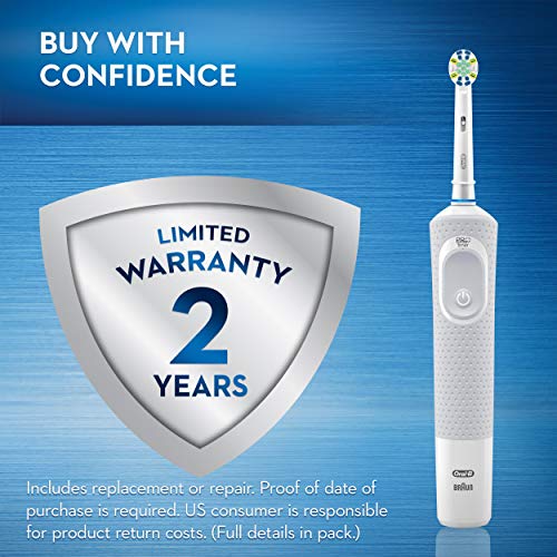 Oral-B Vitality FlossAction Electric Rechargeable Toothbrush with 2 Brush Heads