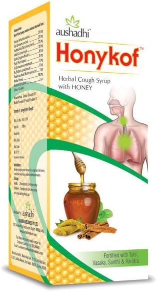 Honykof Herbal Cough Syrup, 200 ml