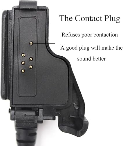 Miniatura 7 de Micrófono de hombro de solapa compatible con Motorola Radio XTS1500 XTS2500 XTS3000 XTS3500 XTS5000 XTS5000r JT1000 HT1000 MTS2000 MTX9000 MTX9000