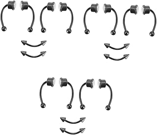 6 Pares De Argola De Nariz Sem Piercing Acessórios Femininos Joias Piercings De Nariz Joias Argola De Nariz Falsa Argolas De Nariz Falsas Argolas De Nariz Para Mulheres