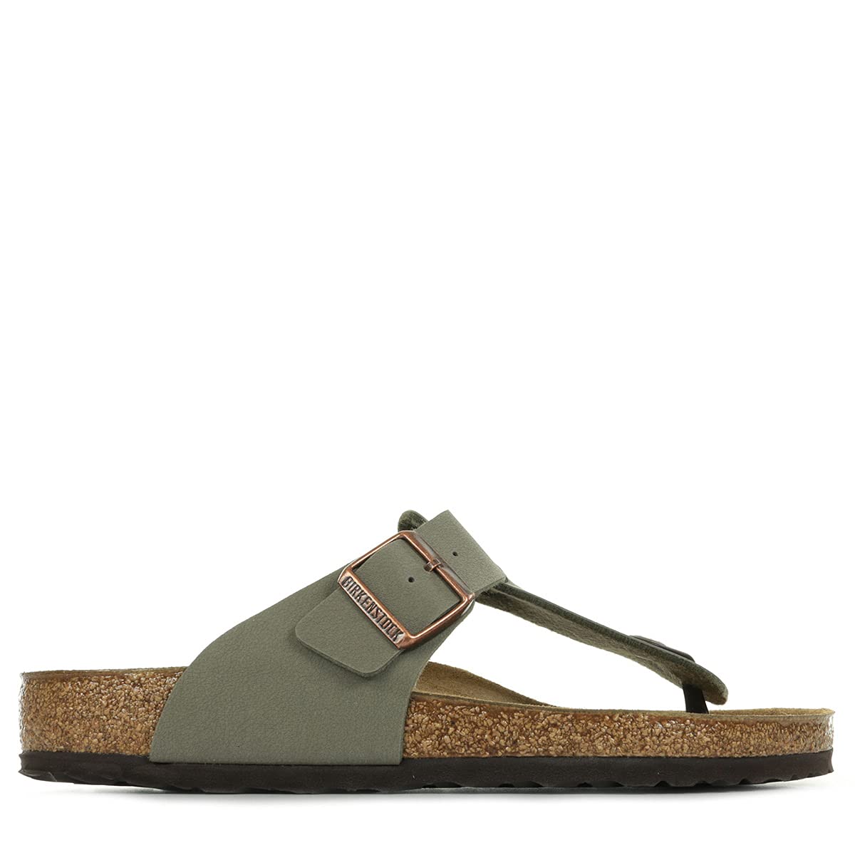 Birkenstock Rio Sandals Girls White/Patent Sandals Shoes — view 5