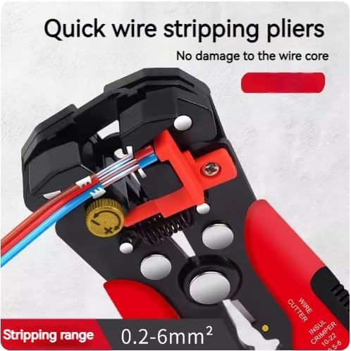 Miniatura 2 de Kit de herramientas de prensado, alicates engarzadores de virola con 258 piezas de bloques de terminales aisladosterminales de alambre, incluyendo