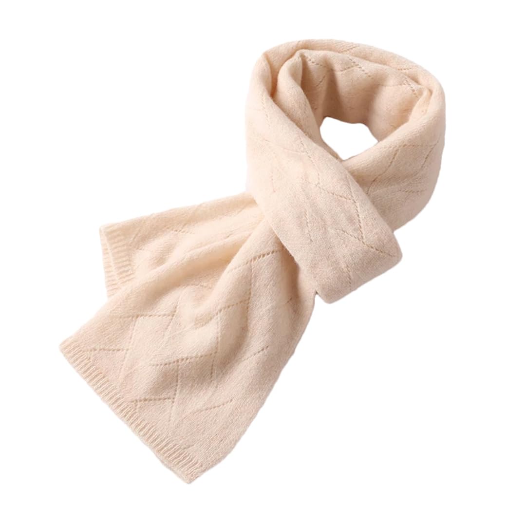 Lana Lavorato A Maglia Lungo Shalw Per Le Donne Inverno Morbido Caldo Cashmere Pashmina Bandana Sciarpe Avvolge Solido Hijab